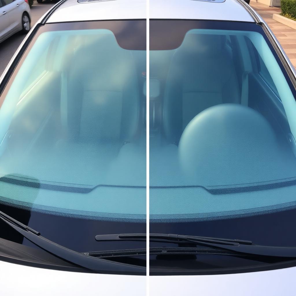 Sedan Windshield after
